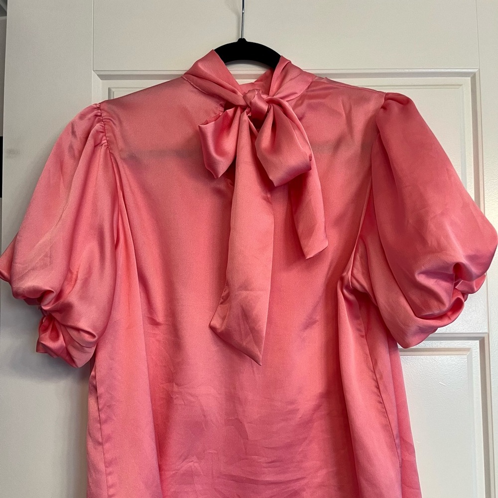 Pink blouse